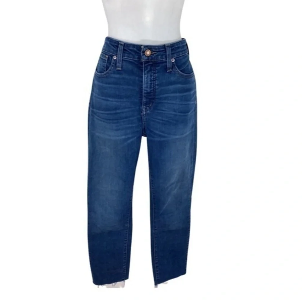 Madewell Curvy High-Rise Skinny Jeans in Hayes Wash